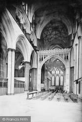The Cathedral, Transept 1887, Salisbury