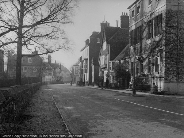 Photo of Salisbury, The Close c.1955