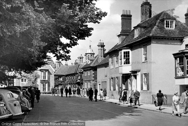 Photo of Salisbury, The Close c.1955