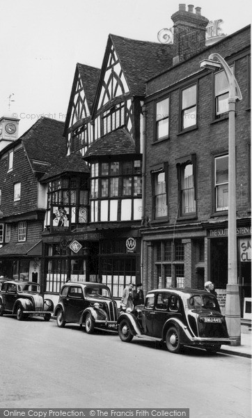 Photo of Salisbury, The Old George Hotel c.1955