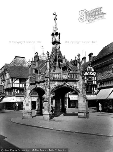 Photo of Salisbury, The Poultry Cross 1928