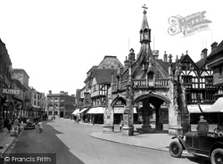 The Poultry Cross And Silver Street 1928, Salisbury
