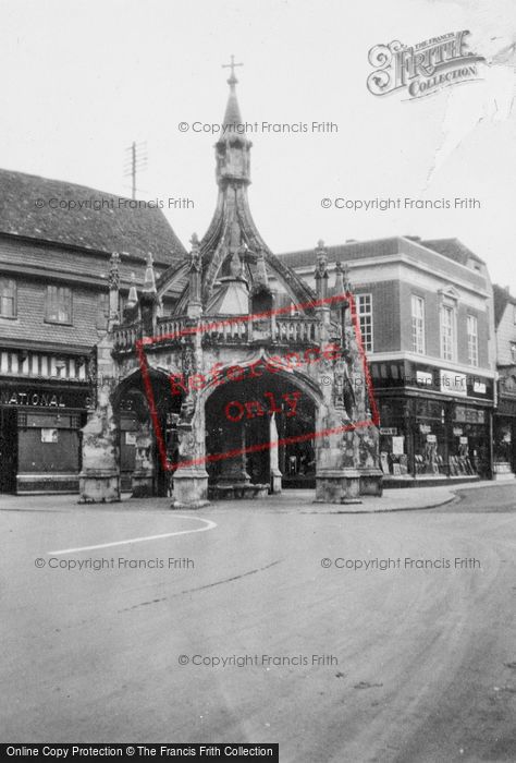 Photo of Salisbury, The Poultry Cross c.1930