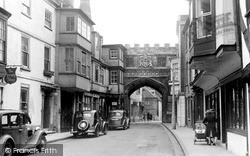 View From High Street c.1955, Salisbury