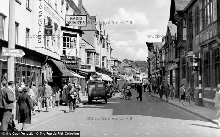 Photo of Salisbury, Winchester Street c.1950