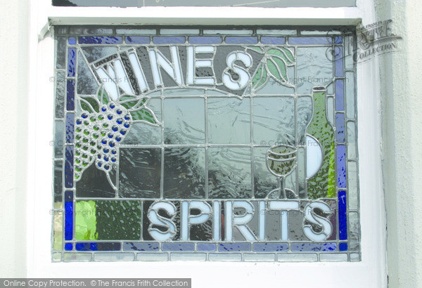 Photo of Salisbury, 'wines And Spirits' Window 2004