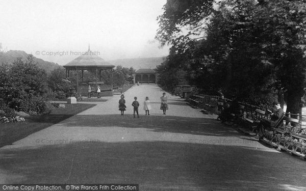 Photo of Saltaire, The Park Bandstand 1893