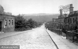 Victoria Road And The Royal Cafe 1893, Saltaire