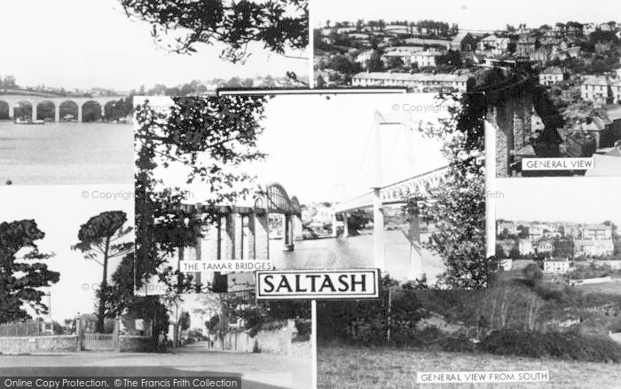 Photo of Saltash, Composite c.1965