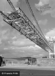 Constructing The Tamar Bridge 1961, Saltash