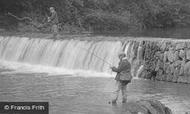 Fishing At Notter Weir 1906, Saltash