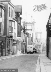 Fore Street And The Tamar Bridge c.1961, Saltash