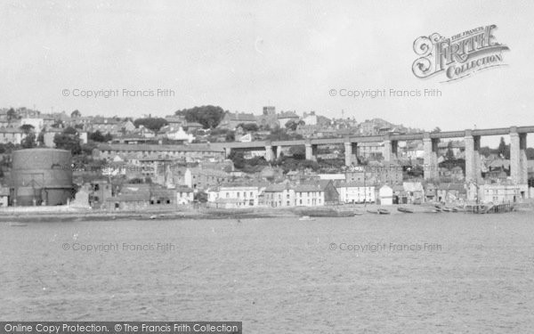 Photo of Saltash, From The River Tamar c.1955