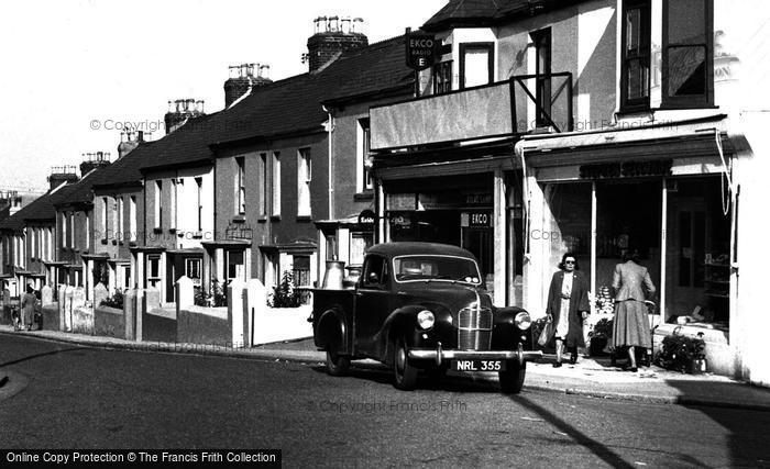 Photo of Saltash, North Road 1953