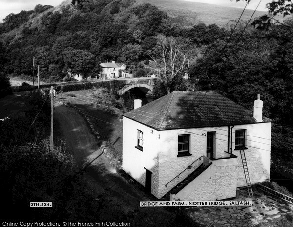 Photo of Saltash, Notter Bridge And Farm c.1965