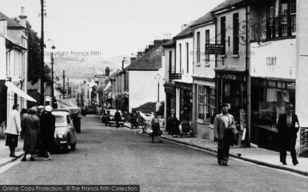 Photo of Saltash, Pedestrians In Fore Street 1952