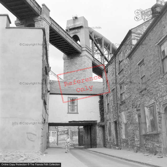 Photo of Saltash, Royal Albert Bridge 1961