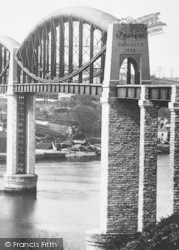 Royal Albert Bridge, Detail 1890, Saltash