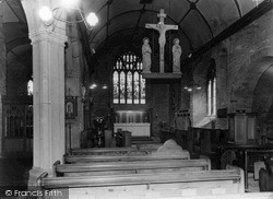 St Nicholas And St Faith Church, Interior c.1965, Saltash