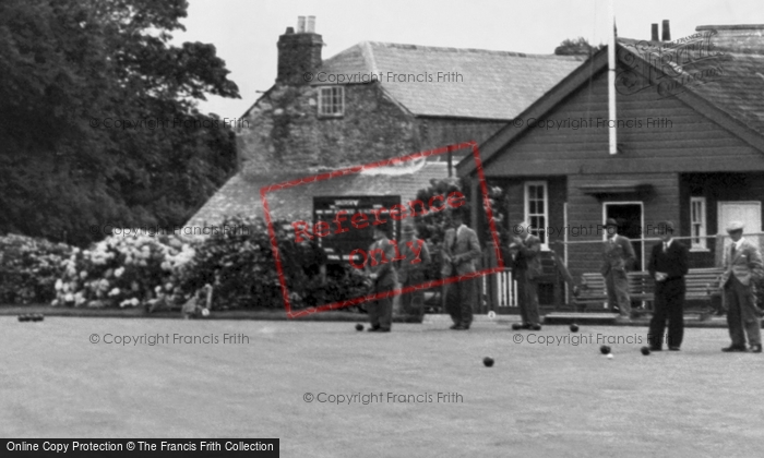 Photo of Saltash, The Bowling Green c.1955