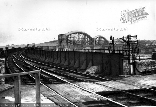 Photo of Saltash, The Bridge c.1955