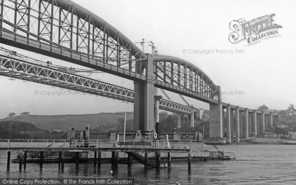 Photo of Saltash, The Bridges And Ferry c.1965
