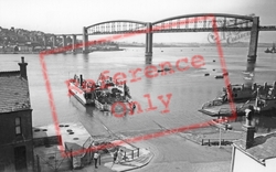 The Ferry And Royal Albert Bridge c.1955, Saltash