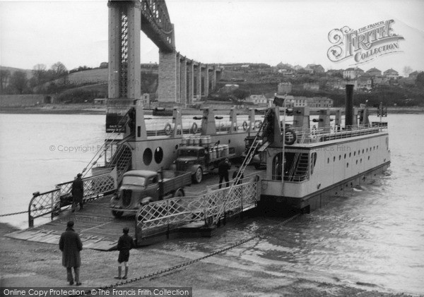 Photo of Saltash, The Ferry c.1950