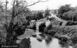 The River Tamar And Notter Bridge Farm c.1965, Saltash
