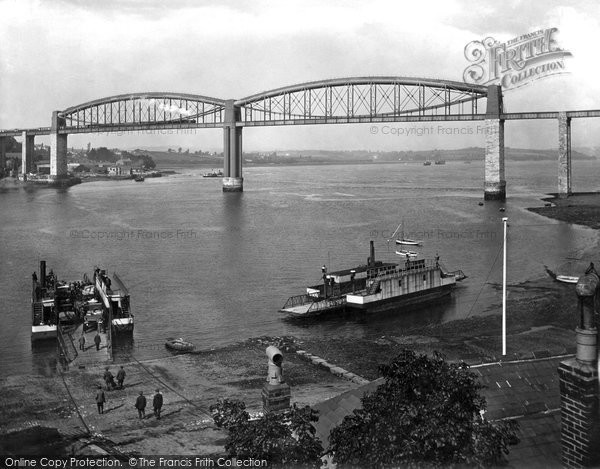 Photo of Saltash, The Royal Albert Bridge 1924