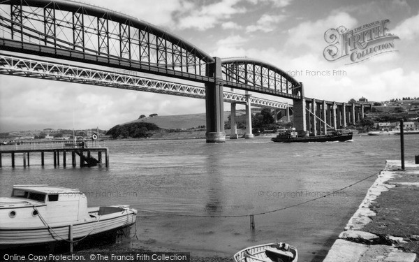 Photo of Saltash, The Royal Albert Bridge c.1965