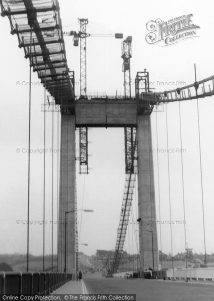 Photo of Saltash, The Tamar Bridge c.1961