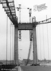 The Tamar Bridge c.1961, Saltash