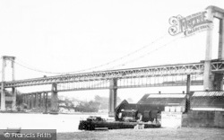 The Tamar Bridge c.1962, Saltash