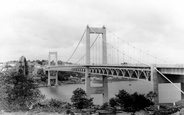 The Tamar Bridge c.1965, Saltash
