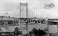 The Tamar Bridge c.1965, Saltash