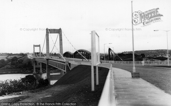Photo of Saltash, The Tamar Bridge c.1965