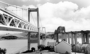 The Tamar Bridge c.1965, Saltash