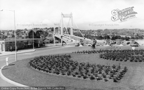 Photo of Saltash, The Tamar Bridge c.1965