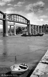 The Tamar Bridge c.1965, Saltash