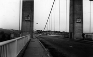 The Tamar Bridge c.1965, Saltash