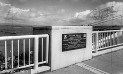 The Tamar Bridge Plaque c.1965, Saltash