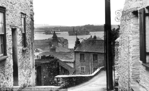 Photo of Saltash, View Of The Harbour c.1955