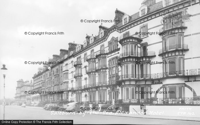 Photo of Saltburn By The Sea, Alexander Hotel c.1955