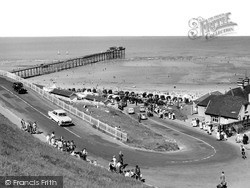 Saltburn-By-The-Sea, Bank And Pier c.1965, Saltburn-By-The-Sea