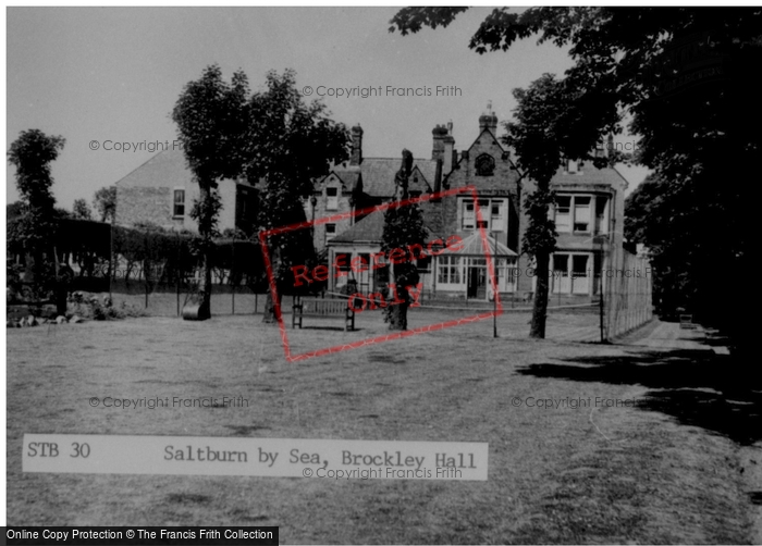 Photo of Saltburn By The Sea, Brockley Hall c.1955