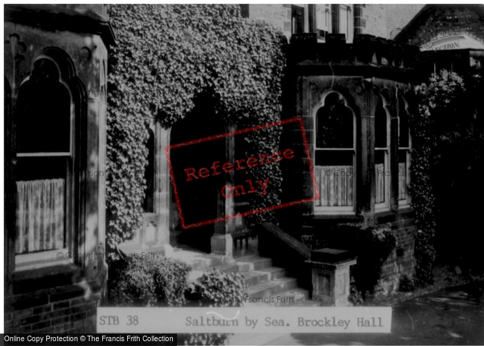 Photo of Saltburn By The Sea, Brockley Hall c.1955