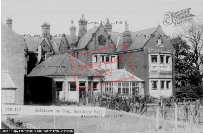 Photo of Saltburn By The Sea, Brockley Hall c.1955