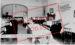 Saltburn-By-The-Sea, Brockley Hall, Dining Room c.1965, Saltburn-By-The-Sea