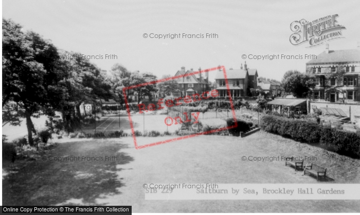 Photo of Saltburn By The Sea, Brockley Hall, Gardens c.1965